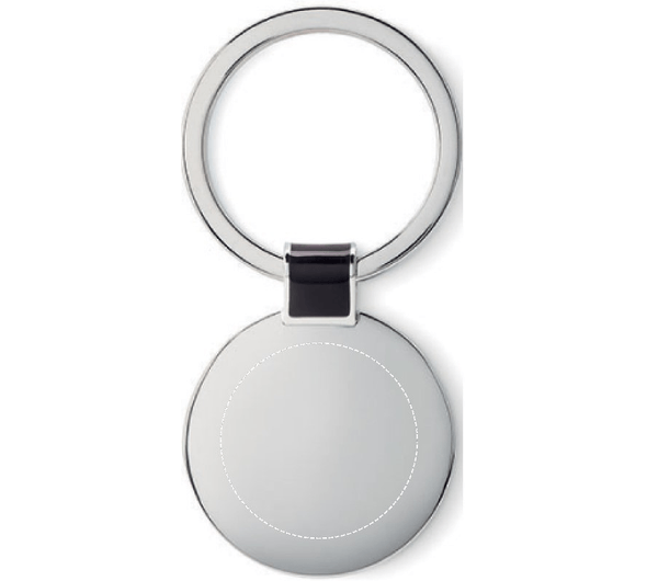 kroužek na klíče kulatého tvaru